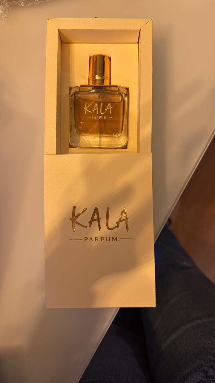 Kala Parfum – presentación estuche dorado